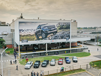 Ford producirá 234 Ranger diarias en Pacheco